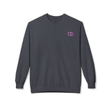 Unisex Softstyle Fleece Crewneck Sweatshirt - Trendy Pink Design