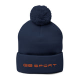 Cozy Pom-Pom Knit Cap – Perfect for Sports & Winter Adventures