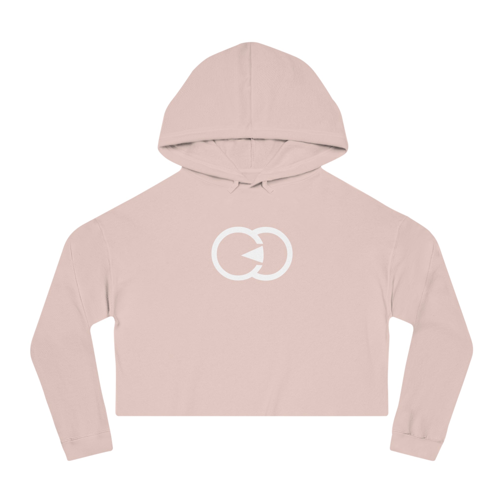 Chic Cropped Hooded Sweatshirt for Women - Perfect for Casual Style & Comfort