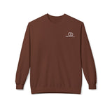 Unisex Softstyle Fleece Crewneck Sweatshirt - Cozy Brown Casual Wear