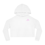 Chic Women’s Cropped Hooded Sweatshirt - Perfect for Athleisure & Casual Wear