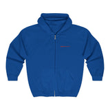 Unisex Heavy Blend Full Zip Hoodie - Comfortable & Stylish Sporty Design