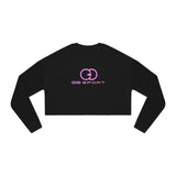 Trendy Women's Cropped Sweatshirt with G8 Sport Logo - Perfect for Athleisure & Casual Wear