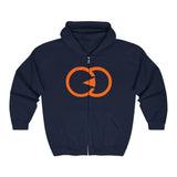Unisex Heavy Blend™ Full Zip Hoodie - Stylish Graphic Sweatshirt for Casual Comfort