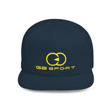 Stylish Flat Bill Snapback Cap for Sports Enthusiasts - G8 Sport Logo