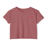 Women&#039;s Festival Crop Top - Casual Summer T-Shirt for Music Festivals
