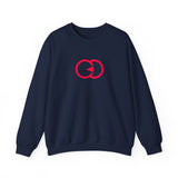 Minimalist Circle Graphic Unisex Crewneck Sweatshirt