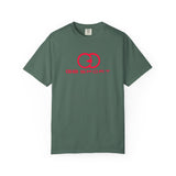 Unisex Garment-Dyed T-Shirt with Sporty Logo - Casual Comfort Apparel