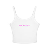 Stylish Women's Spaghetti Strap Tank Top - Casual Summer Wear