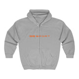 Unisex Heavy Blend Full Zip Hoodie - Sporty Style with 'GB Sport' Design