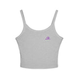 Stylish Women's Spaghetti Strap Tank Top - Perfect for Summer and Casual Outings