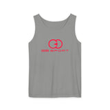 Unisex Garment-Dyed Tank Top - G8 Sport Logo Design for Active Lifestyle