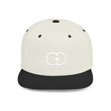Stylish Flat Bill Snapback Cap - G8 Sport Logo