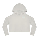 Women’s Cropped Hooded Sweatshirt - Trendy Activewear for Casual Looks