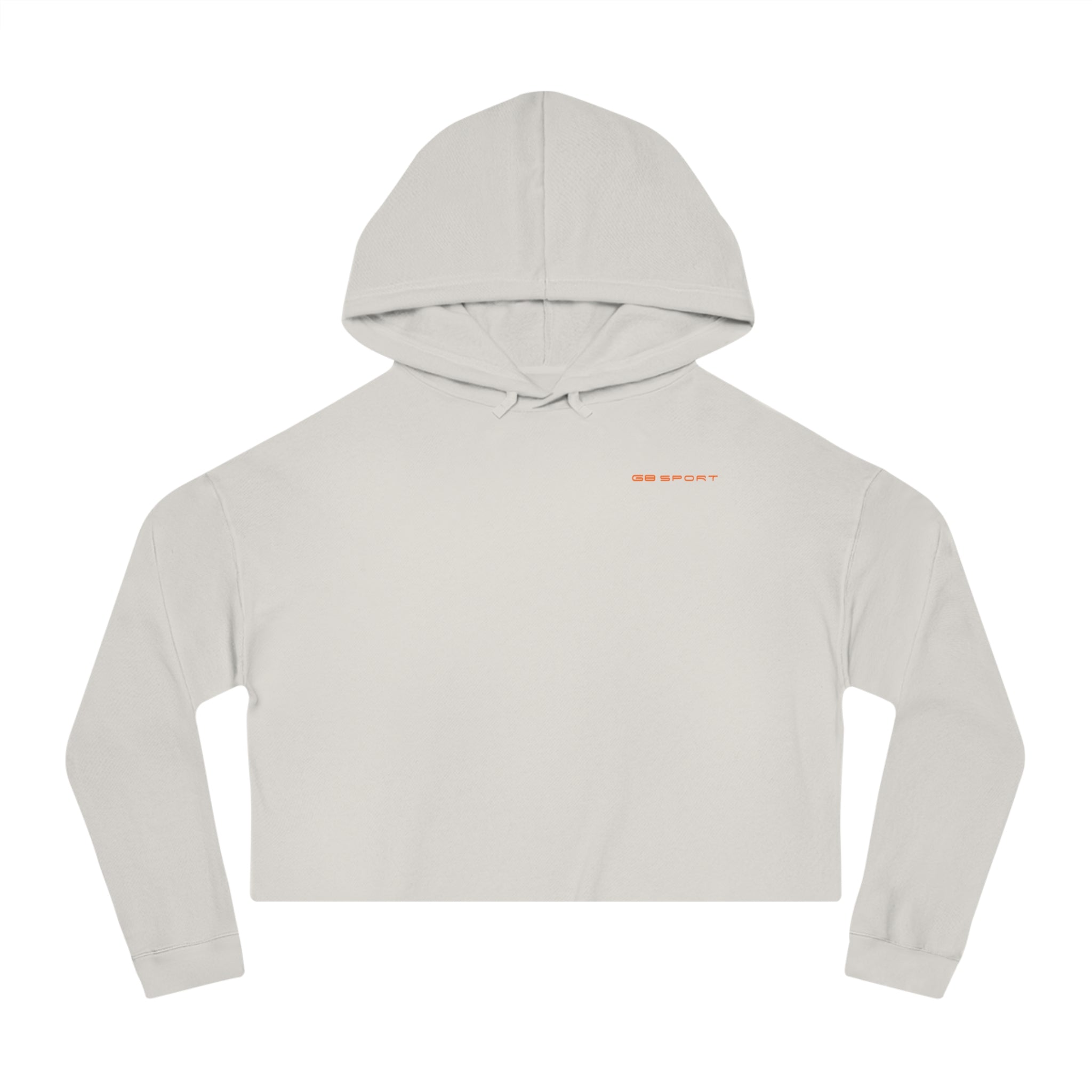 Women’s Cropped Hooded Sweatshirt - Trendy Activewear for Casual Looks