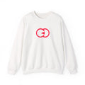 Minimalist Circle Graphic Unisex Crewneck Sweatshirt