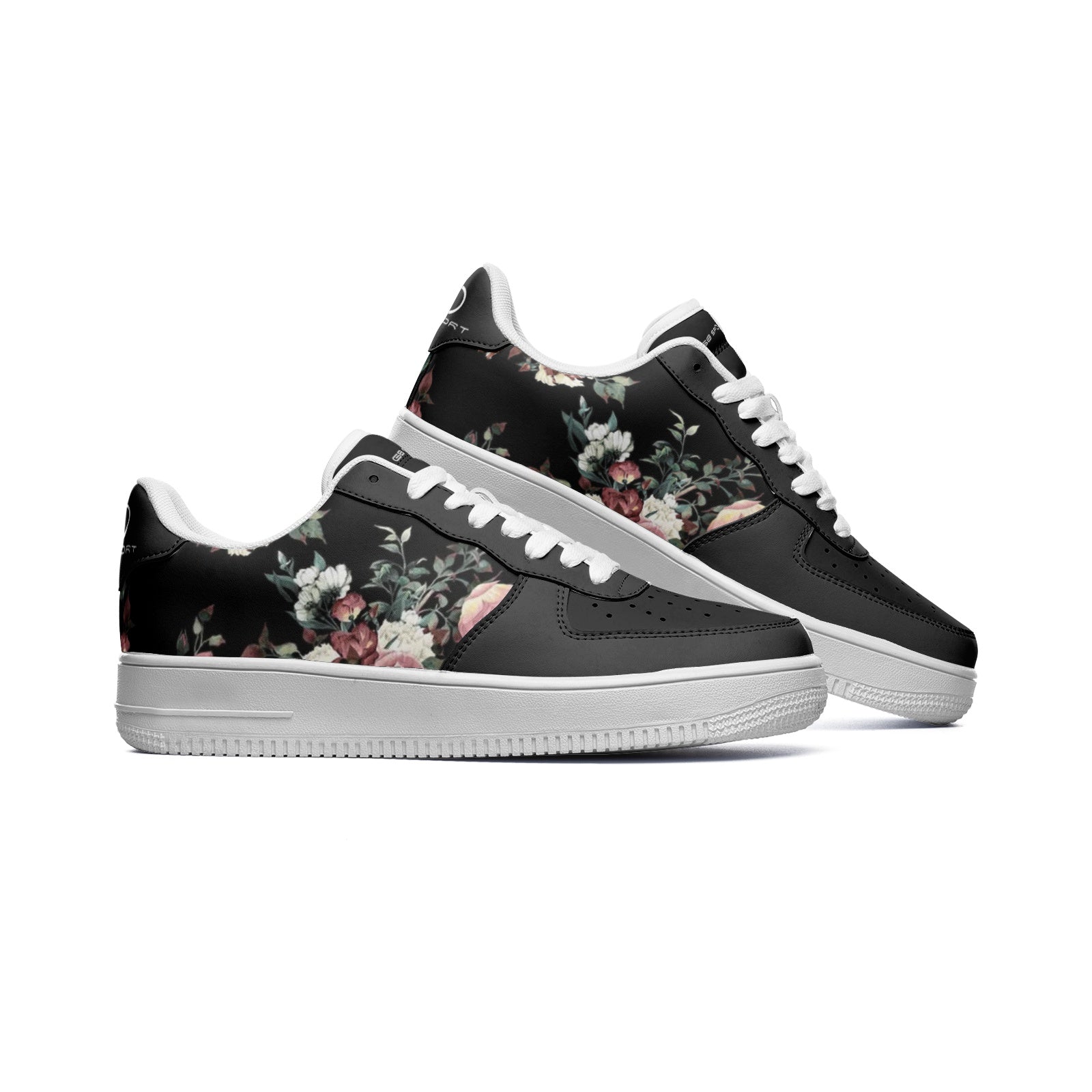 Walk Bold, Run Free, Live Stylish Unisex Low Top Leather Sneakers