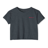 Women&#039;s Festival Crop Top - Casual Summer T-Shirt for Music Festivals