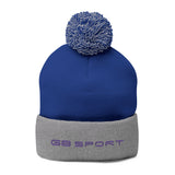 Cozy Pom-Pom Knit Cap - Perfect for Winter Sports & Casual Style