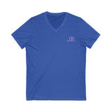 Casual Unisex V-Neck Tee - Perfect for Everyday Comfort