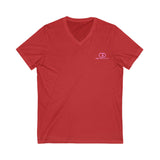 Casual Unisex V-Neck Tee - Perfect for Everyday Comfort