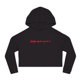 Stylish Women’s Cropped Hooded Sweatshirt – G8 SPORT