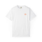 Unisex Garment-Dyed T-Shirt - Casual Comfort with Playful Link Design