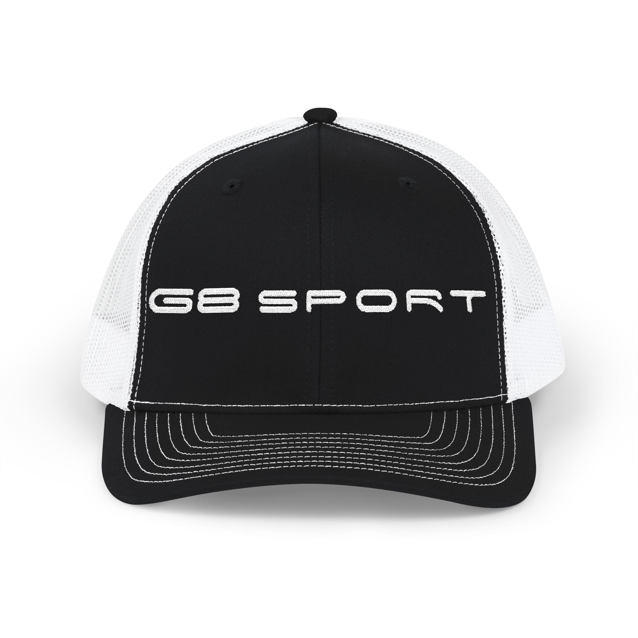 Embroidered Snapback Trucker Cap - Stylish Sports Hat for All Occasions