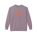 Stylish Unisex Crewneck Sweatshirt with Trendy Logo - Perfect for Casual Outings & Cozy Days