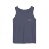 Unisex Garment-Dyed Tank Top - Soft White Casual Wear for Summer Adventures