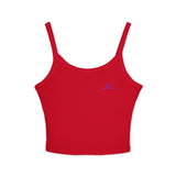 Stylish Women's Spaghetti Strap Tank Top - Perfect for Summer and Casual Outings