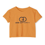 Women's Festival Crop Top - Trendy Casual Tee for Music Lovers