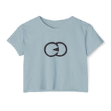 Minimalist Women's Festival Crop Top - Stylish Graphic Tee for Summer Events