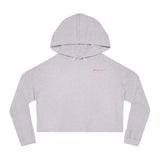 Women’s Cropped Hooded Sweatshirt - Trendy Activewear for Casual Looks