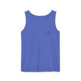 Casual Unisex Garment-Dyed Tank Top - Relaxed Summer Style