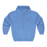 Unisex Heavy Blend Full Zip Hoodie - Comfortable & Stylish Sporty Design