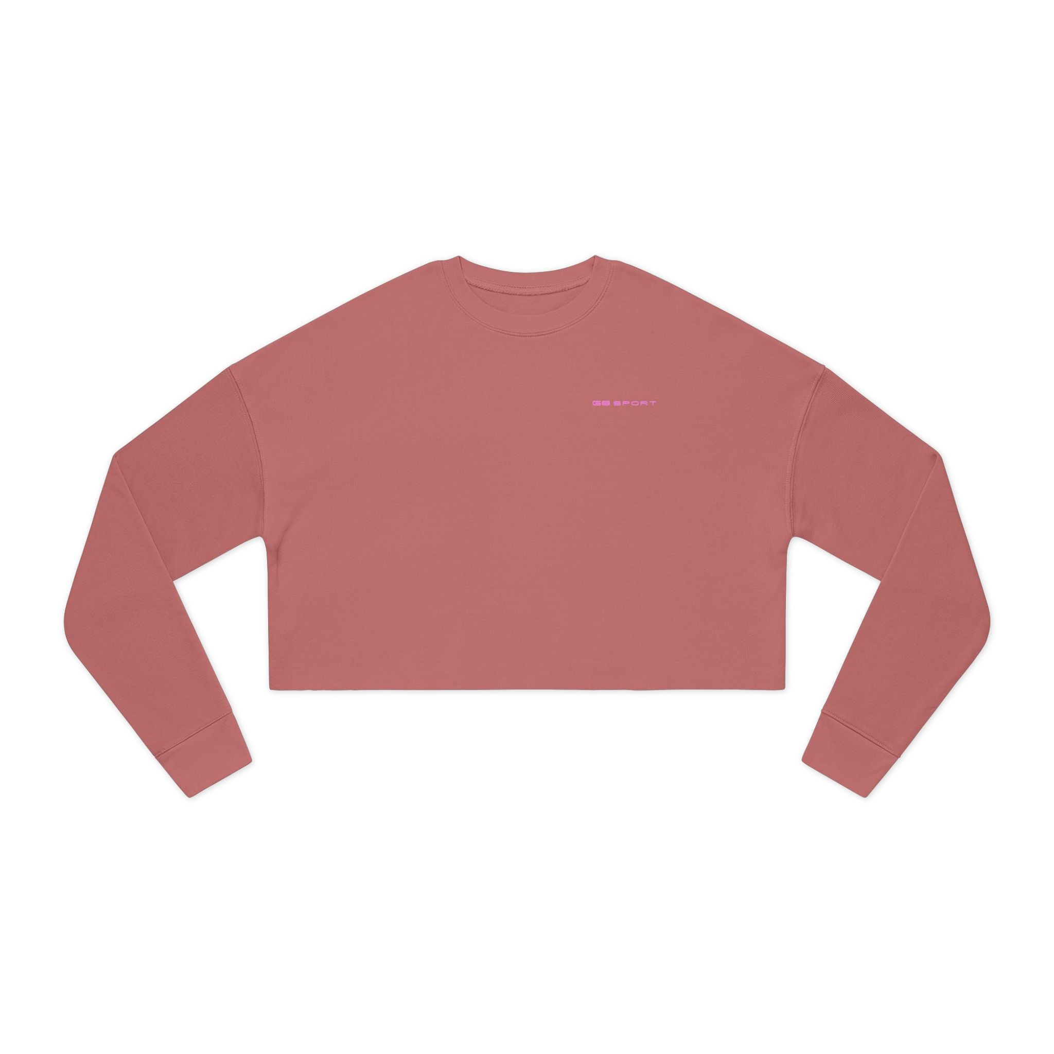 Chic Women's Cropped Sweatshirt - Trendy & Comfortable