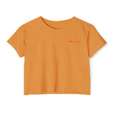 Women&#039;s Festival Crop Top - Casual Summer T-Shirt for Music Festivals