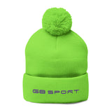 Cozy Pom-Pom Knit Cap - Perfect for Winter Sports & Casual Style