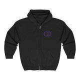 Unisex Heavy Blend Full Zip Hooded Sweatshirt - Cozy Casual Wear for All Occasions