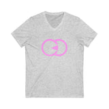 Minimalist Love Symbol Unisex V-Neck Tee