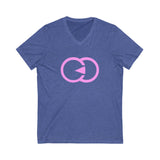 Minimalist Love Symbol Unisex V-Neck Tee