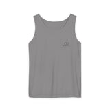 Casual Unisex Garment-Dyed Tank Top - Relaxed Summer Style