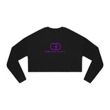 Stylish Women's Cropped Sweatshirt - 68 Sport Design
