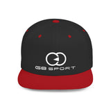 Stylish Flat Bill Snapback Cap - G8 Sport Logo