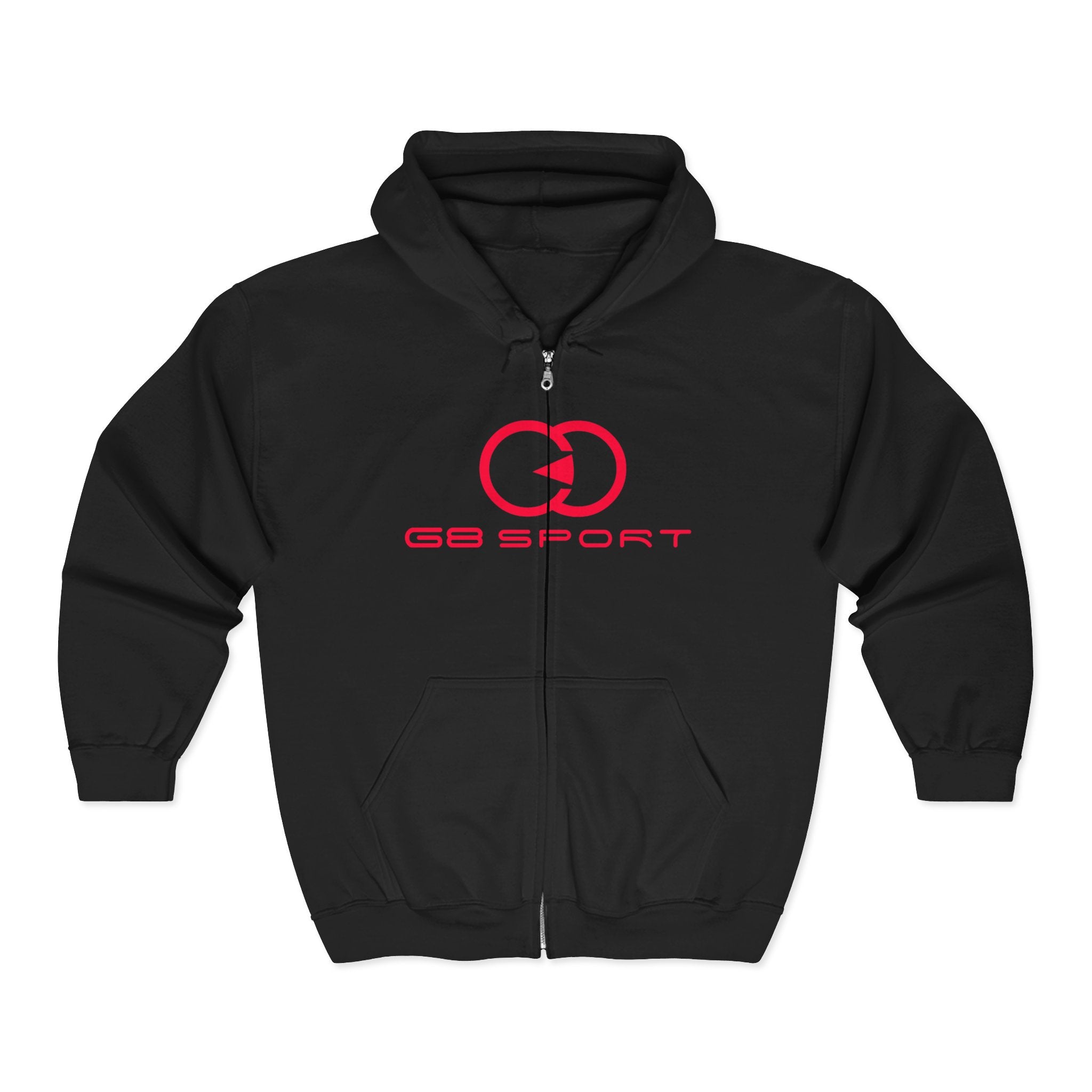 Unisex Heavy Blend Full Zip Hooded Sweatshirt - Stylish Sporty Design