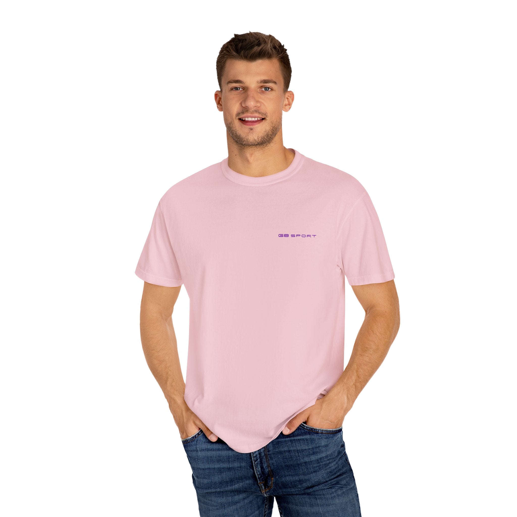 Unisex Garment-Dyed T-Shirt - Chill Vibes with 'GB SPORT' Design