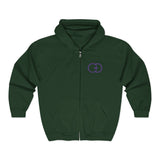 Unisex Heavy Blend Full Zip Hooded Sweatshirt - Cozy Casual Wear for All Occasions