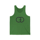 Minimalist Unisex Jersey Tank with Abstract Design