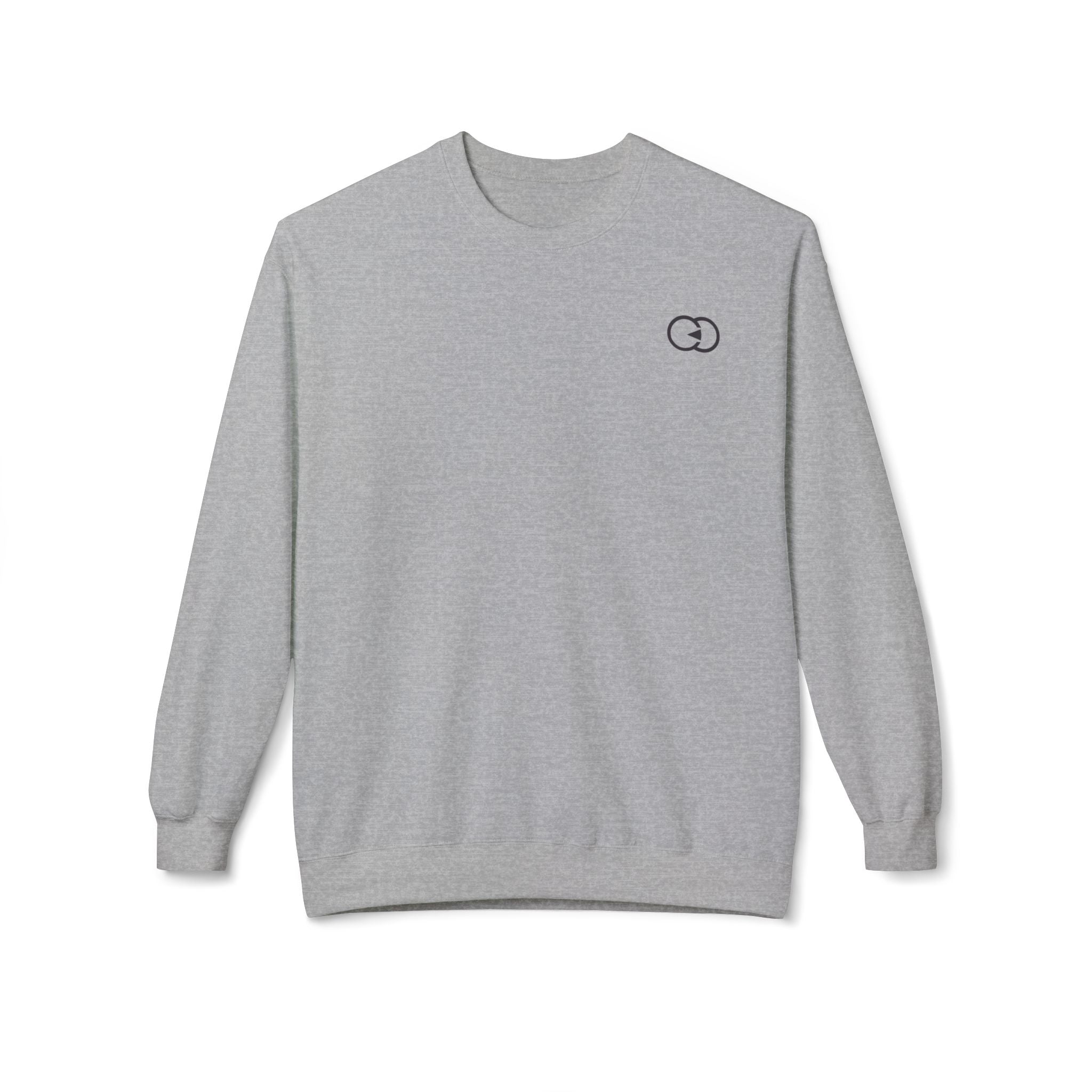 Unisex Midweight Softstyle Fleece Crewneck Sweatshirt - Comfortable & Versatile Cozy Wear for All Occasions
